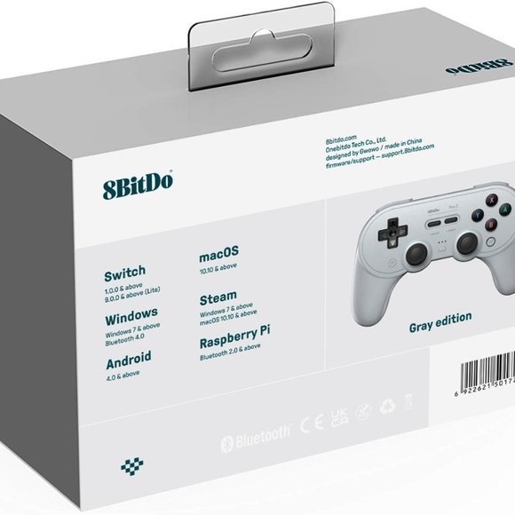 8BitDo - Pro 2 Bluetooth Gamepad - Gray - Picture 4 of 6